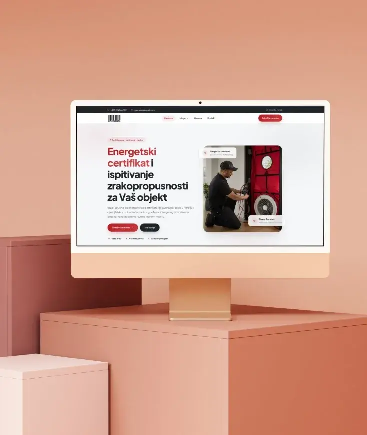 Web stranica Barcode